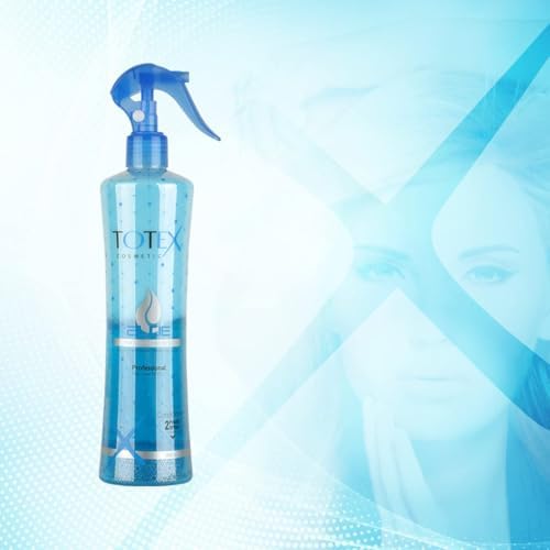Spray TOTEX Après-Shampooing 2 Phases Bleu | Soin Sans Rinçage | Pour Cheveux Abîmés | Formule Démêlante, Nourrissante e