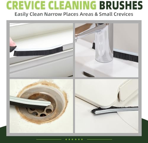 Brosse de nettoyage pour joints 3 poils durs Blacksanche Black 3 Noir Fournitures de nettoyage cuisine toilettes salle d