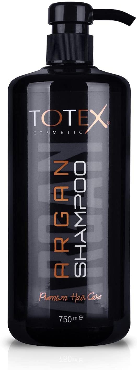 Shampoing Totex Capillaire Argan Premium Unisexe 750ml | Soin Nourrissant Pour Cheveux Renforcés et Brillants | Formule 