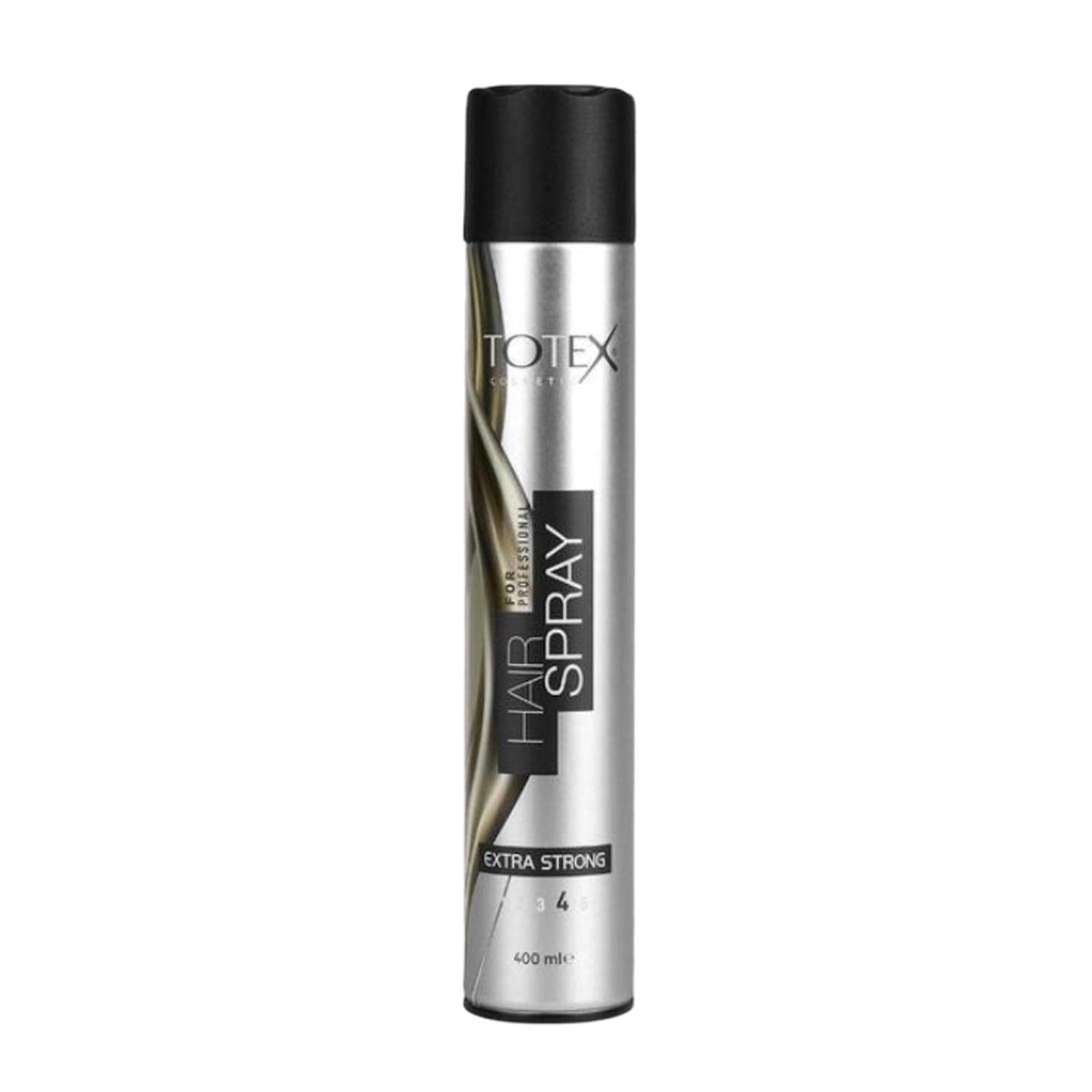 TOTEX Spray Coiffant Fixation Extra Forte 400 ml | Tenue Longue Durée et Parfum Subtil pour Styles Structurés | Idéal po