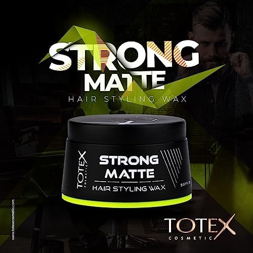  Totex STRONG MATTE Hair Styling Wax pour Hommes avec Fini Mat et Durabilité Inégalée
| Totex STRONG MATTE Hair Styling 