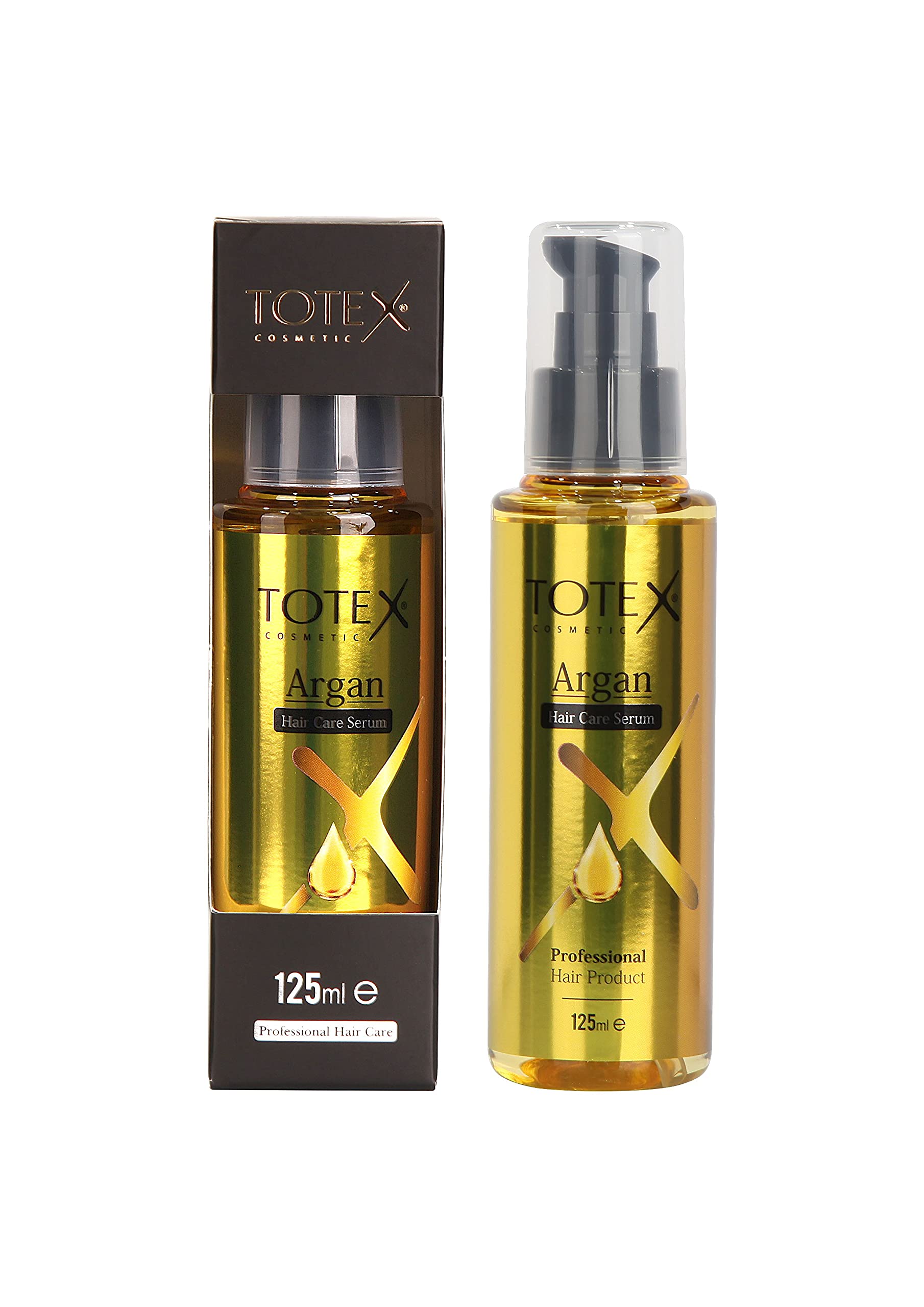 Sérum d'argan de TOTEX pour cheveux croissance réparation et lissage 125 ml