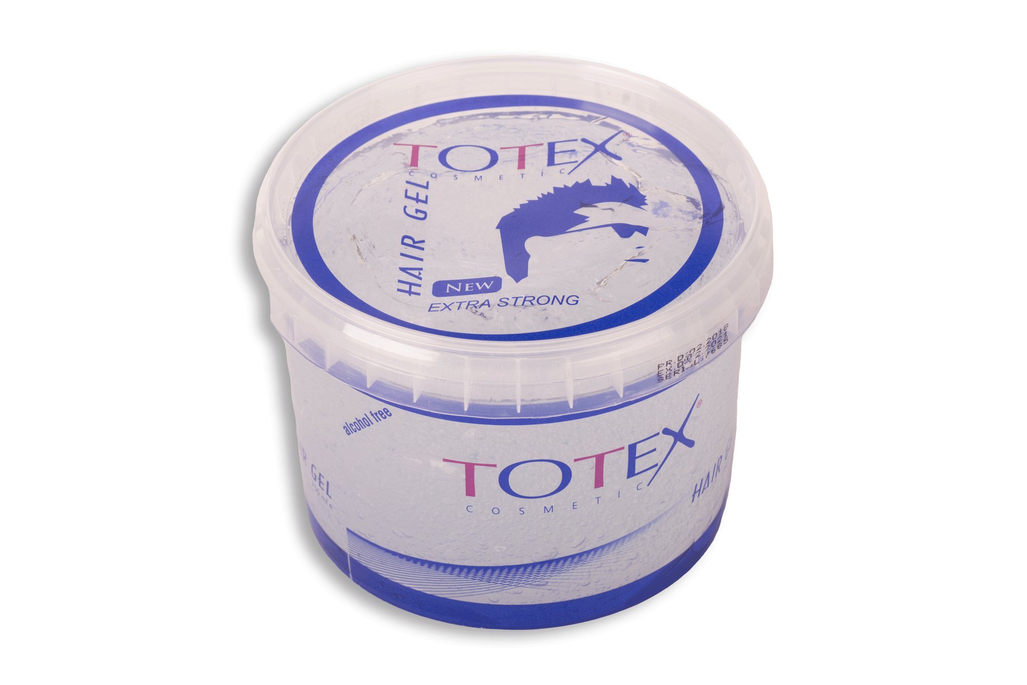 Totex Gel Coiffant Extra Fort | Texture Transparente pour Tenue Durables | Idéal pour les Coiffures Précises | 750ml | S