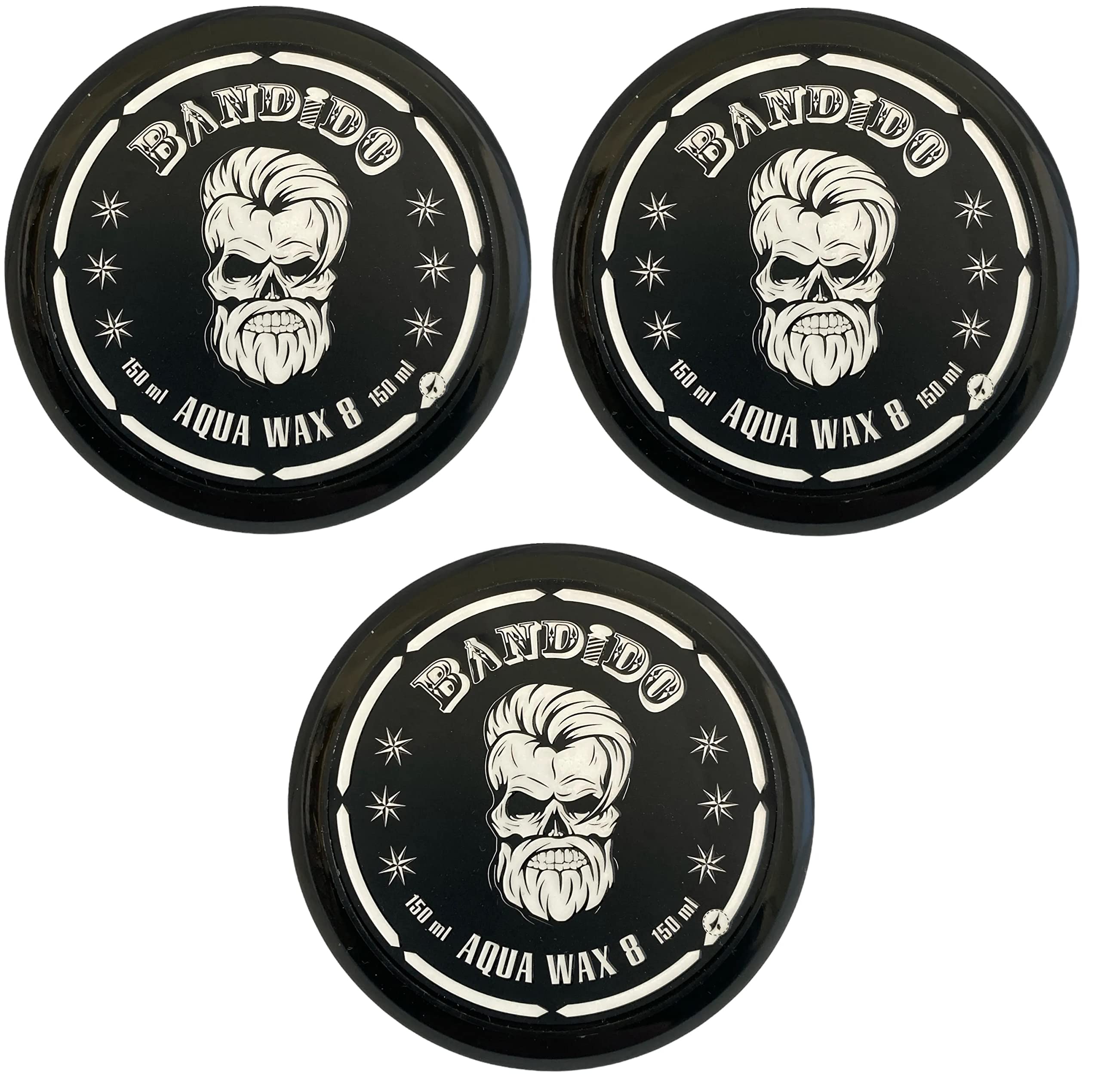 Bandido Cheveux Wax Black Forte Cire Pour Hommes Sportifs Mode